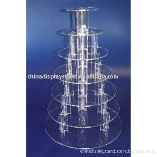 acrylic cake display